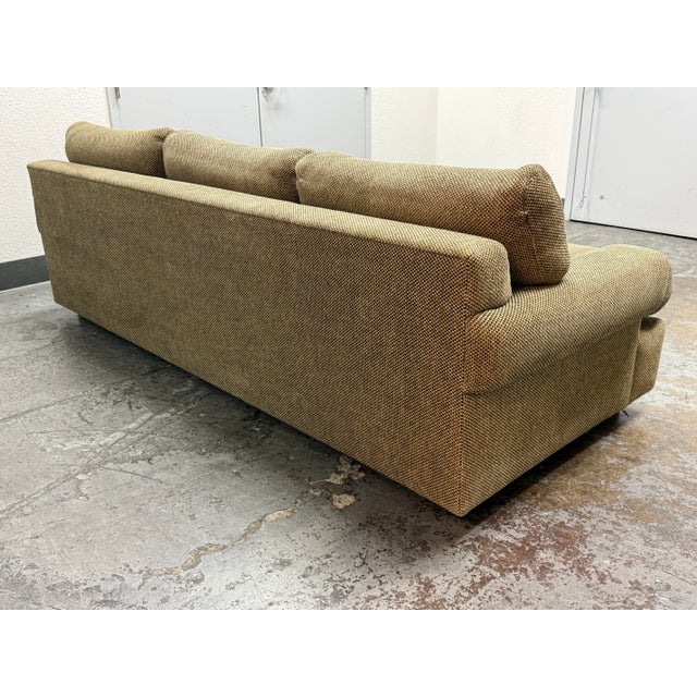 John Wheatman for Marco Fine Furniture Tweed Sofa For Sale In San Francisco - Image 6 of 12