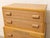 Early 20th Century Early 20th Century Art Deco Blonde Wood Highboy Dresser With Carved Detail For Sale - Image 5 of 12