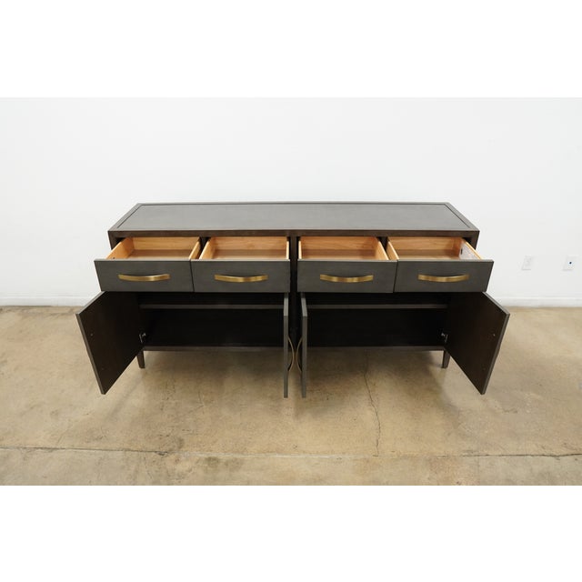 Bassett Emilia Shagreen Credenza For Sale - Image 13 of 18