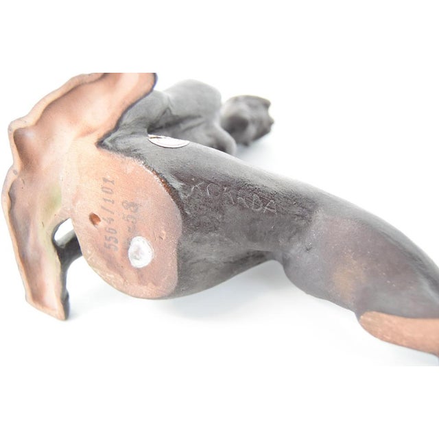 Mid-Century Sculpture attributed to Bohumil Kokrda for Jihokera, 1960s For Sale - Image 11 of 14