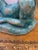 Pair of Signed 1932 Ceramic Glazed Faun Sculptures For Sale In Dallas - Image 6 of 12
