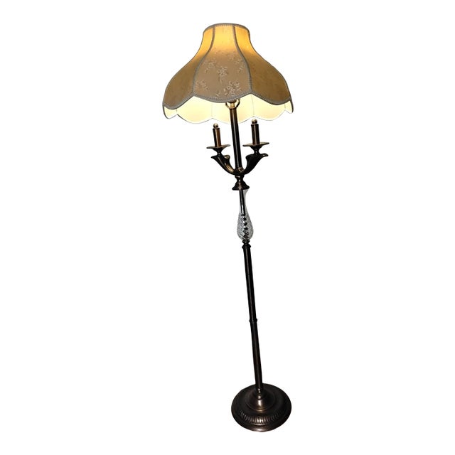 Mid 20th Century Early American Floor Lamp For Sale