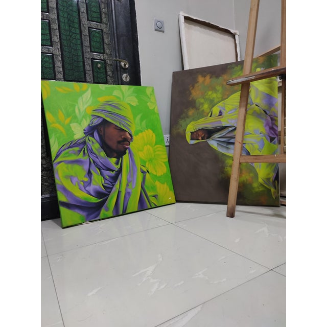 This work of art is the first in the series titled “SANCTUARY” My idea was to explore the concept of retreat and...