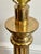 1970's Stiffel Brass Fluted Column Table Lamp For Sale - Image 10 of 11