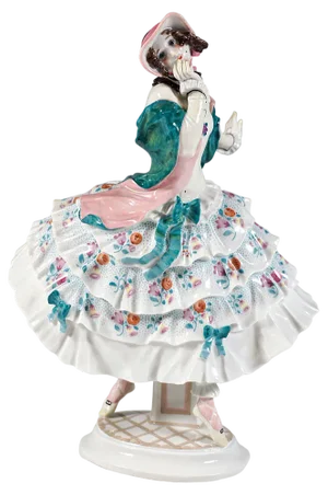 Ballet Estrella Figurine attributed to Paul Scheurich for Meissen, 1930s
