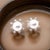 Diamond Akoya Pearl Earrings 14 Karat White Gold Certified For Sale - Image 12 of 15