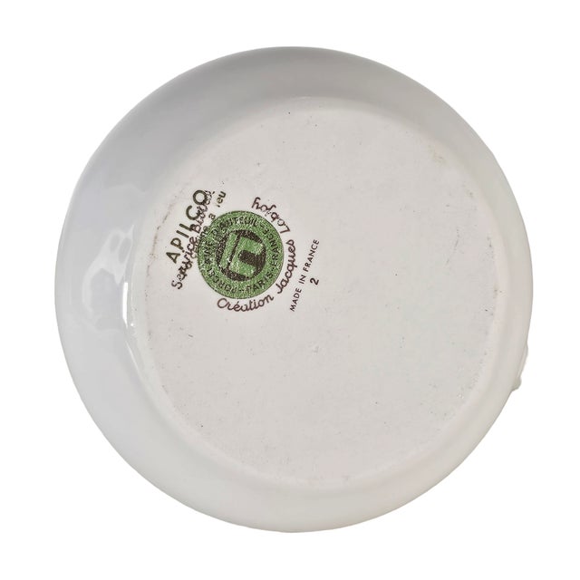 White Porcelain D’Auteuil Jacques Lobjoy French Bistrot Creamer, 8 Oz For Sale - Image 8 of 8