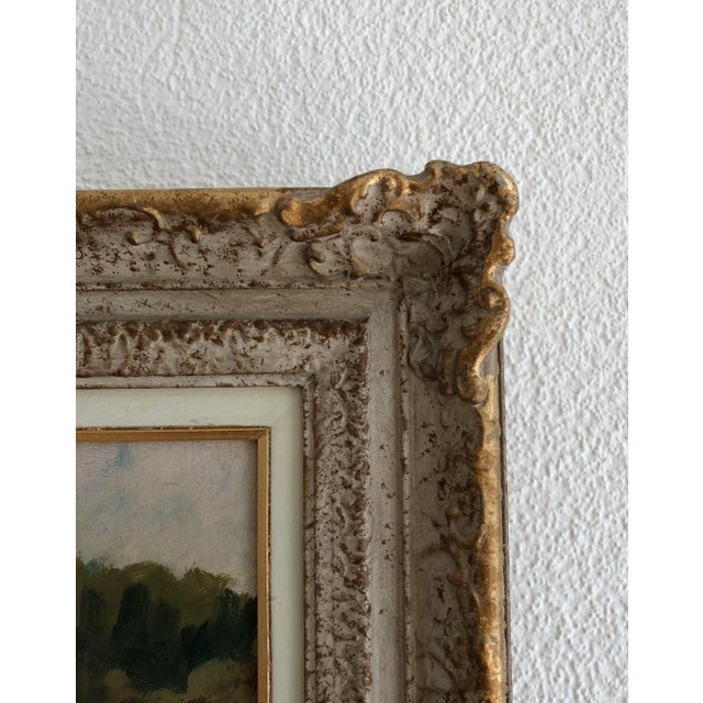 Charles Monnier, Portail à la Campagne, Oil on Canvas, Framed For Sale - Image 7 of 10