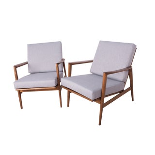 Set of Model 300-139 Armchairs from Swarzędz Factory, 1960s For Sale