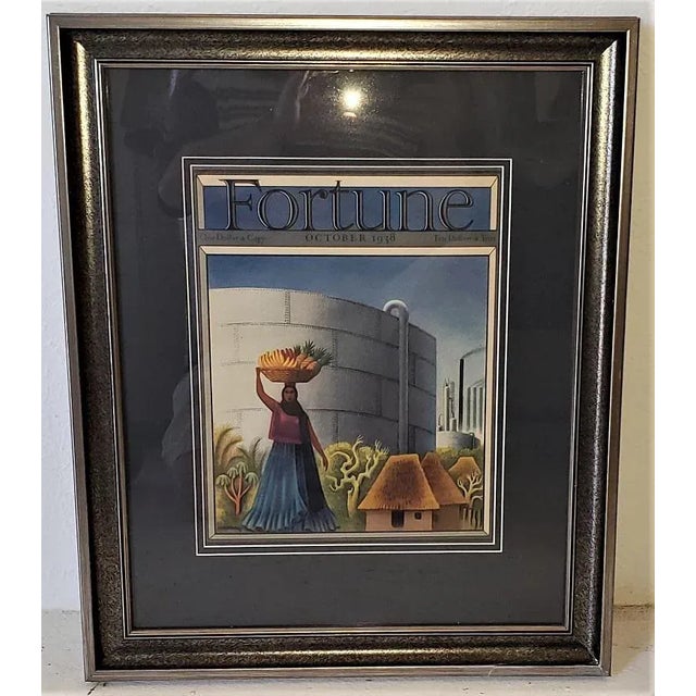 Paper Art Deco Fortune Magazine Cover, October 1938 For Sale - Image 7 of 9