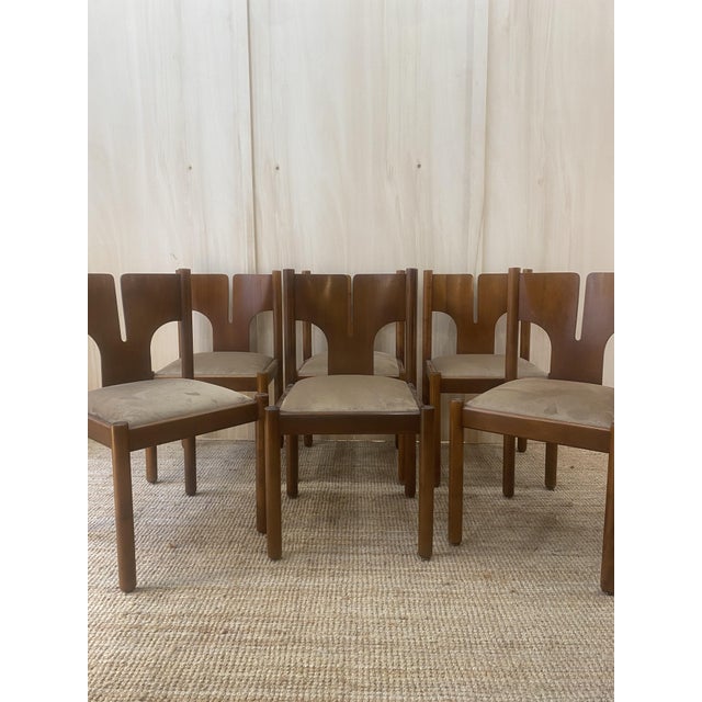 Vintage Italian Chairs from Mobil Girgi, 1960s, Set of 6 For Sale - Image 13 of 13