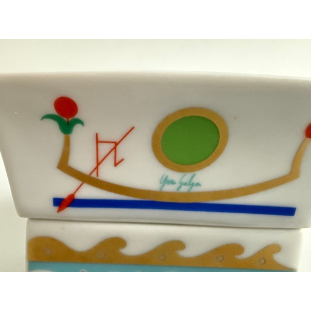 Artist Collection Box with Lid by Yves Gaglon for Rosenthal Studio Line, Germany, 1990s For Sale - Image 8 of 9