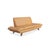 Two-Seater Leather Sofa in Apricot Cream Beige with Manual Function from Koinor Rossini For Sale - Image 4 of 13