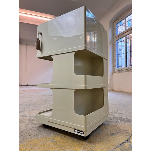 Cream Stile Trolley by Giovanni Pelis for Neolt For Sale - Image 11 of 11