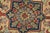 Blue Kazak Rug 8’3” X 10′ Blue Wool Traditional Hand-Knotted Oriental Carpet For Sale - Image 8 of 15