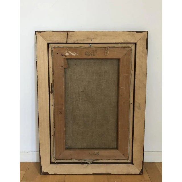 Adrien Holy, Jeune femme en costume Suisse, Oil on Canvas, Framed For Sale - Image 9 of 11