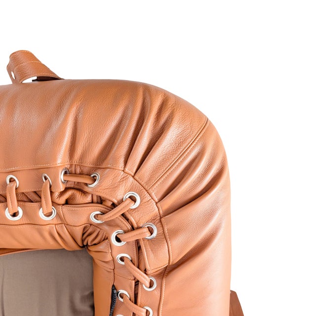 Anfibio Sofa in Cognac by Allessandro Becchi for Collezioni For Sale - Image 12 of 15