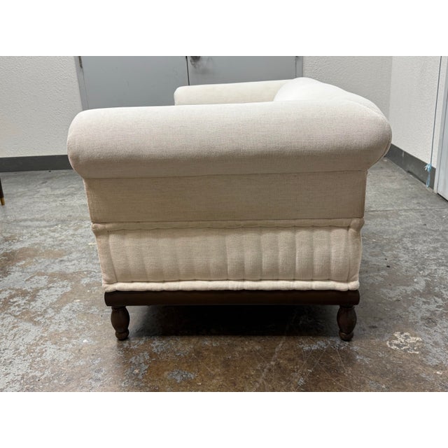 Dmitriy & Co Dmitriy & Co. Brampton Pleated Sofa For Sale - Image 4 of 12