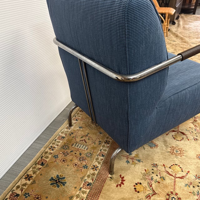 Late 20th Century Salcon Bauhaus Revival Lounge Chair For Sale - Image 5 of 12