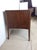 Mid Century Modern Writing Desk With Six Drawers &. Caned Back by Broyhill For Sale - Image 10 of 18