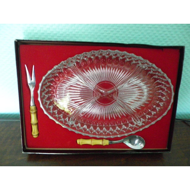 Hollywood Regency Serving Dishes and Platter, France, 1950s-1960s, Set of 4 For Sale - Image 12 of 16