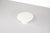 Tulip coffee table with a round white laminate top and white base. Designed by Eero Saarinen for Knoll International in...