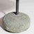 Modern 21st Century Poland Deep Charcoal Grey Round Stone-Base Side Table For Sale - Image 3 of 10