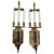 Large Mid-Century Italian Brass Wall Lights, Set of 2 For Sale - Image 11 of 11