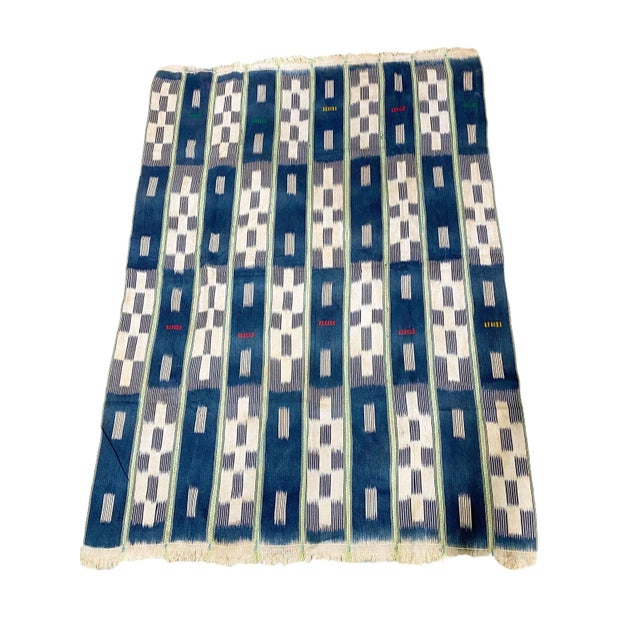 1980s 1980s Vintage Baule /Baoulé Cloth/Textile For Sale - Image 5 of 6