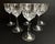 Vintage Crystal Wine Champagne Glasses from Peill Glasses, Germany, Set of 6 For Sale - Image 4 of 6