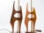 Midcentury Sculptural Teak Lamps For Sale In New York - Image 6 of 9