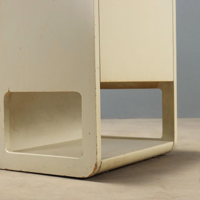Wood Italian Partition Cabinet, 1970s For Sale - Image 7 of 10