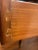 Chestnut Ethan Allen Lamp Nightstand Pembroke Table Vintage For Sale - Image 8 of 9