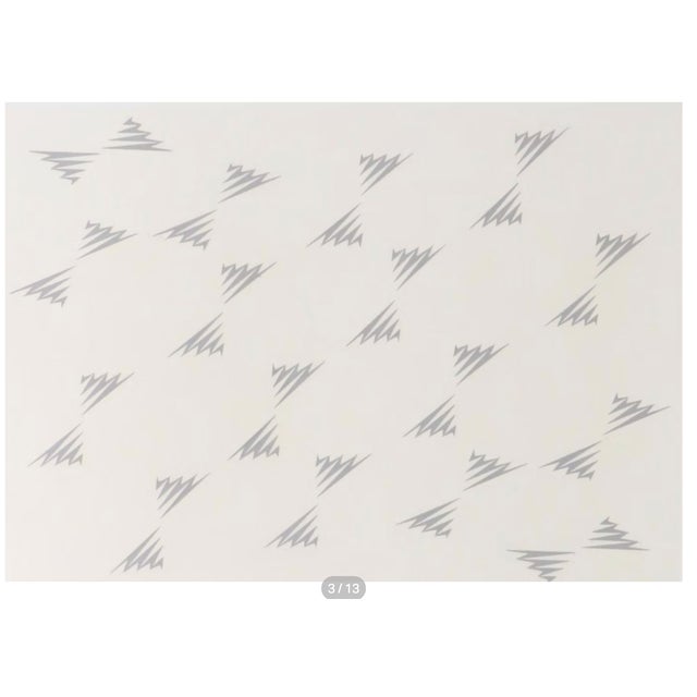 Mid-Century Modern Tess Jaray, Untitled, Signed Etching, 1971 (Version A) For Sale - Image 3 of 6