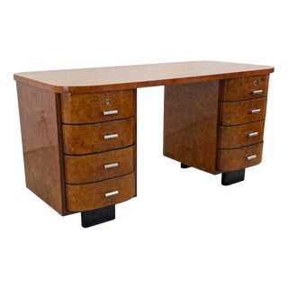 Art Deco Model H-178 Writing Desk by Jindřich Halabala from Up Závody, 1930s For Sale