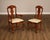 Baroque Italian Baroque Style Set of Eight Inlaid Olive Wood Dining Chairs For Sale - Image 3 of 18