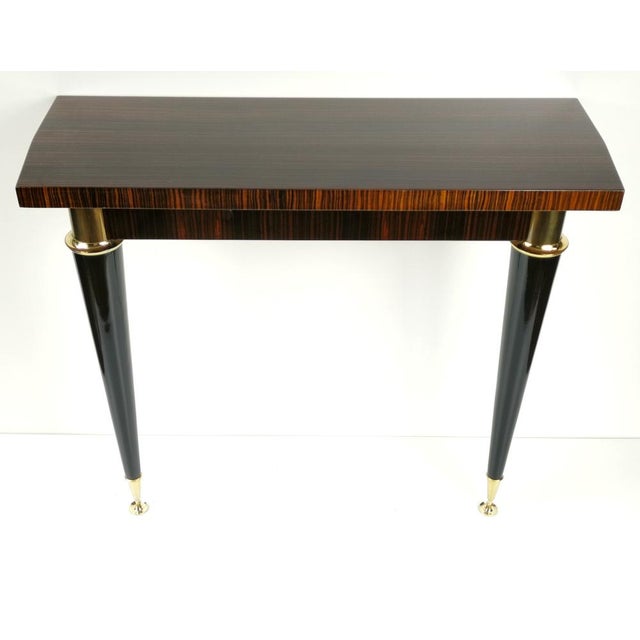 Mid-Century Modern French Rosewood Console Table, 1960s For Sale - Image 11 of 11