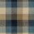 Contemporary Sample - Schumacher Graylyn Plaid Fabric in Indigo For Sale - Image 3 of 3