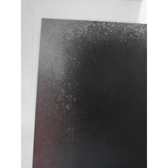 Vintage 1970s Abstract Shadow Painting For Sale - Image 4 of 6