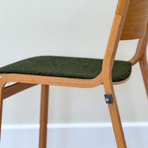 Theo Chairs in Light Oak from Chorus, Set of 4 For Sale - Image 11 of 16