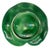 Ceramic George Jones Majolica Water Lily Plate Glazed in Lush Greens, English, Ca. 1869 For Sale - Image 7 of 8