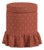 Red Velvet Aurora Ottoman by Ceraudo For Sale
