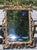 Beautiful Hollywood Regency style rectangle wall mirror by Turner. Model P100. It's a nice "middle of the road" sized wall...