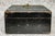 Late 19th Century Nice Asprey Antique Victorian Black Leather Desk Writing Stationary Box For Sale - Image 13 of 15
