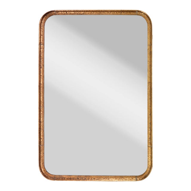 Jamie Young Principle Vanity Mirror in Gold For Sale