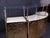 Not Yet Made - Made To Order Italian Curved Cocktail Bar in White Murano Glass and Brass from Justfurnituress SRL For Sale - Image 5 of 10
