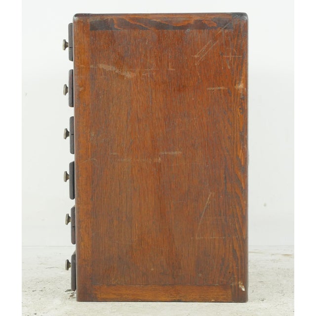 Vintage European Shop Counter Display Storage Cabinet For Sale - Image 10 of 10