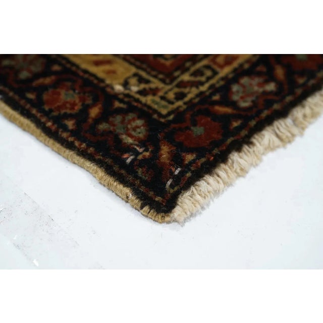 Antique Sarouk Rug 1'10'' x 2'5'' For Sale In New York - Image 6 of 12
