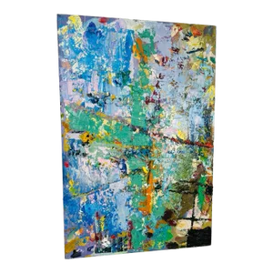 Vintage Textured Painting on Canvas