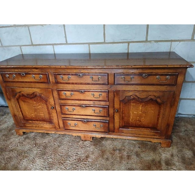 Mid-Century Victorian Oak Dresser from Ipswich, 1950 For Sale - Image 18 of 18